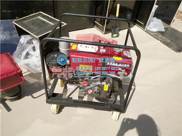 防汛打桩机装备的柴油机能源源启动体例