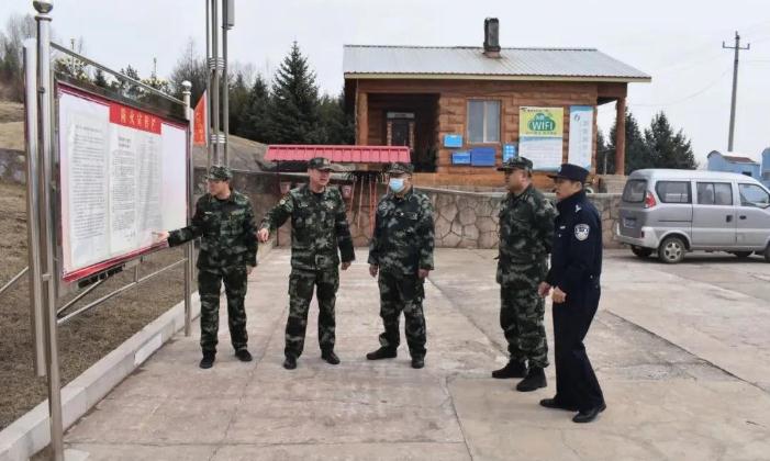 塔河县、塔河林业局连系展开丛林防火督导查抄使命