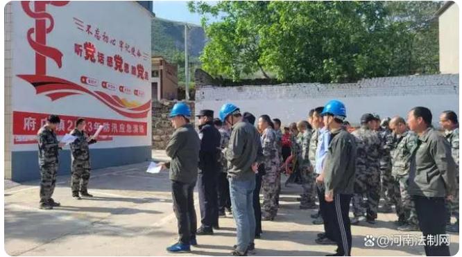 防汛练习训练砺精兵,筑牢防地保宁静|偃师区展开防汛抗洪应急练习训练