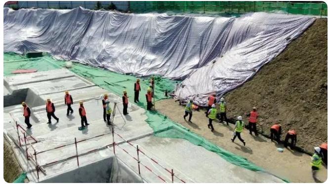 济宁市2023年修建工地防汛抢险应抢救济练习训练勾当在嘉祥县进行