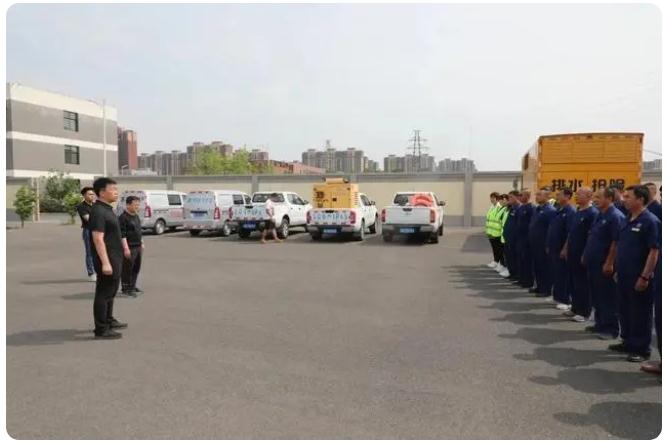 榆垡镇展开防汛应急抢险练习训练勾当