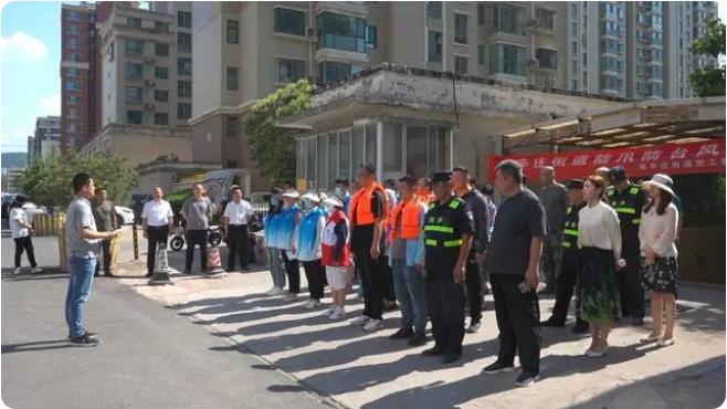 槐荫区南辛庄街道踏实展开防汛应急练习训练勾当