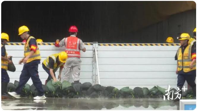 以“练”筑防！环北工程展开防风防汛应急练习训练