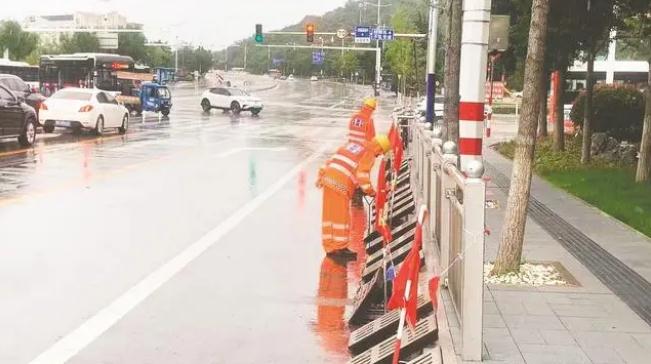 烟台郊区800余人次筑牢防汛“宁静堤”