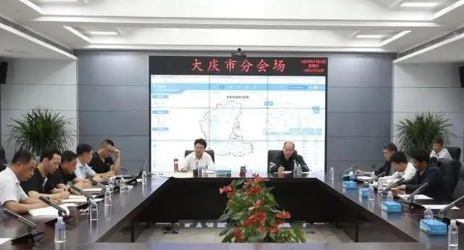 李世峰查抄调剂大庆防汛排涝：果断确保出产糊口宁静有序